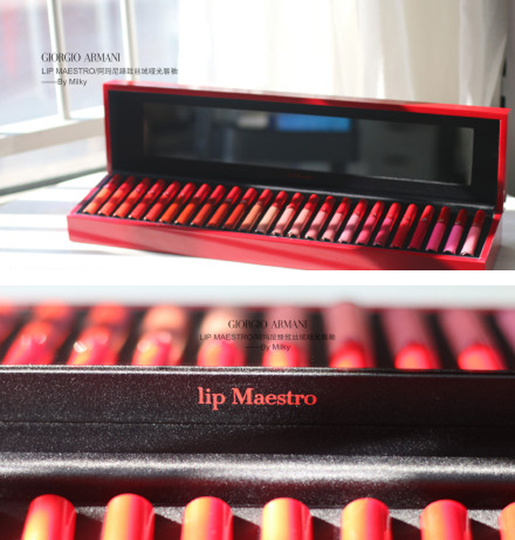 Armani lip maestro 2024 bento box set